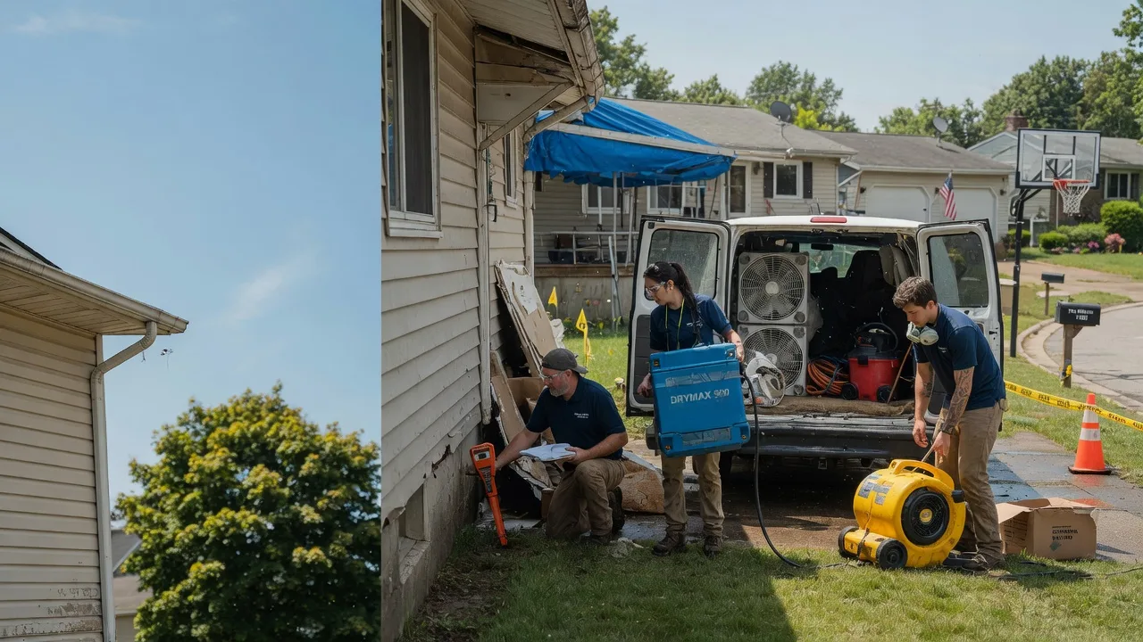 Ceiling Leak Cleanup in Beavertown, PA near me